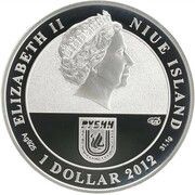 1 Dollar - Elizabeth II FC Rubin. Cups obverse image