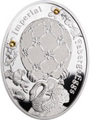 1 Dollar - Elizabeth II Swan Egg, Niue, 2012 reverse image