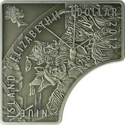 1 Dollar - Elizabeth II White Horse obverse image