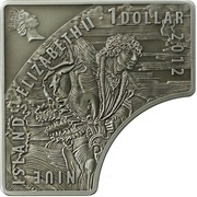 1 Dollar - Elizabeth II Black Horse obverse image