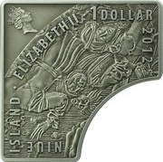 1 Dollar - Elizabeth II Red Horse obverse image