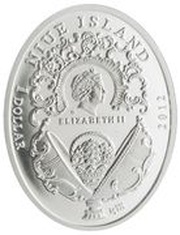 1 Dollar - Elizabeth II Winter Egg obverse image