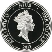 1 Dollar - Elizabeth II Iris florentina obverse image
