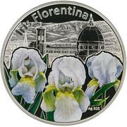 1 Dollar - Elizabeth II Iris florentina, Niue, 2012 reverse image