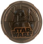 1 Dollar - Elizabeth II Boba Fett, Niue, 2012 reverse image