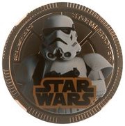 1 Dollar - Elizabeth II Stormtrooper, Niue, 2012 reverse image