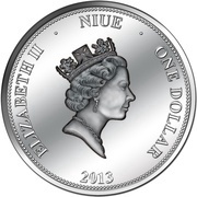 1 Dollar - Elizabeth II Snake obverse image