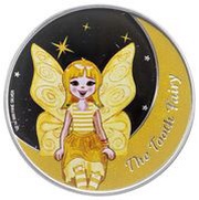 1 Dollar - Elizabeth II Tooth Fairy, Niue, 2013 reverse image