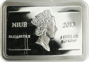 1 Dollar - Elizabeth II Guineafowl Pufferfish obverse image