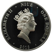 1 Dollar - Elizabeth II Oil discovery obverse image