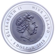 1 Dollar - Elizabeth II Suzunsky Mint obverse image