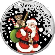 1 Dollar - Elizabeth II Merry Christmas, Niue, 2013 reverse image