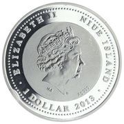 1 Dollar - Elizabeth II Hockey Club "Sibir" obverse image