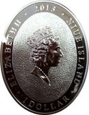 1 Dollar - Elizabeth II Green snake obverse image