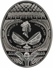 1 Dollar - Elizabeth II Love Tree obverse image