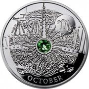 1 Dollar - Elizabeth II October, Niue, 2013 reverse image