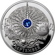 1 Dollar - Elizabeth II September, Niue, 2013 reverse image