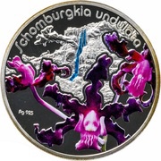 1 Dollar - Elizabeth II Laelia undulata, Niue, 2013 reverse image
