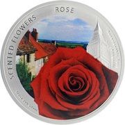 1 Dollar - Elizabeth II Rose, Niue, 2013 reverse image