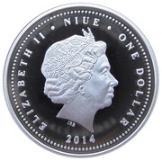 1 Dollar - Elizabeth II Year of the Horse obverse image