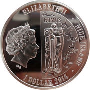 1 Dollar - Elizabeth II Irbis obverse image