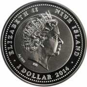 1 Dollar - Elizabeth II St. George obverse image