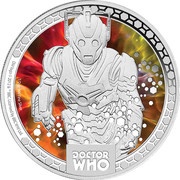 1 Dollar - Elizabeth II Cybermen, Niue, 2014 reverse image