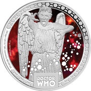 1 Dollar - Elizabeth II Weeping Angels, Niue, 2014 reverse image