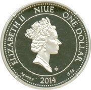 1 Dollar - Elizabeth II Aureus Fortuna obverse image