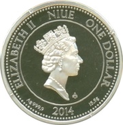 1 Dollar - Elizabeth II Aureus Venus obverse image