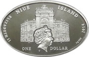 1 Dollar - Elizabeth II Odessa Theater obverse image