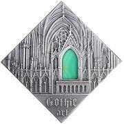 1 Dollar - Elizabeth II Gothic Art, Niue, 2014 reverse image