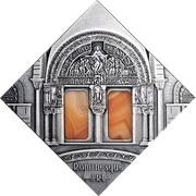 1 Dollar - Elizabeth II Romanesque Art, Niue, 2014 reverse image