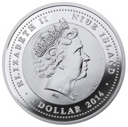 1 Dollar - Elizabeth II Year of the Horse obverse image
