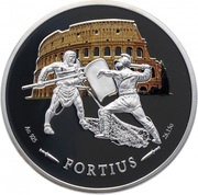 1 Dollar - Elizabeth II Fortius, Niue, 2014 reverse image