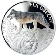 1 Dollar - Elizabeth II Wolf, Niue, 2014 reverse image