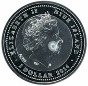 1 Dollar - Elizabeth II Hoopoe obverse image