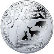 1 Dollar - Elizabeth II Brown Bear obverse image
