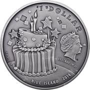 1 Dollar - Elizabeth II Happy Birthday obverse image