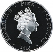 1 Dollar - Elizabeth II Australian Brumbies obverse image
