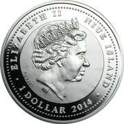 1 Dollar - Elizabeth II German Shepherd Dog obverse image