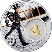 1 Dollar - Elizabeth II Chimney Sweep, Niue, 2014 reverse image