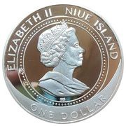 1 Dollar - Elizabeth II Tiger obverse image