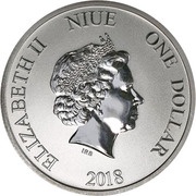 1 Dollar - Elizabeth II Turtle obverse image