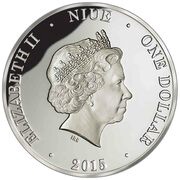 1 Dollar - Elizabeth II The Siege obverse image