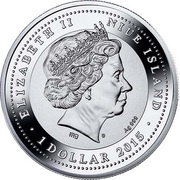 1 Dollar - Elizabeth II Fryderyk Chopin obverse image
