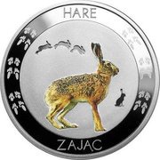 1 Dollar - Elizabeth II Hare, Niue, 2015 reverse image