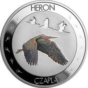 1 Dollar - Elizabeth II Heron, Niue, 2015 reverse image