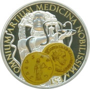 1 Dollar - Elizabeth II Aureus Salus, Niue, 2015 reverse image