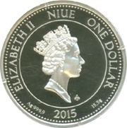 1 Dollar - Elizabeth II Aureus Victoria obverse image